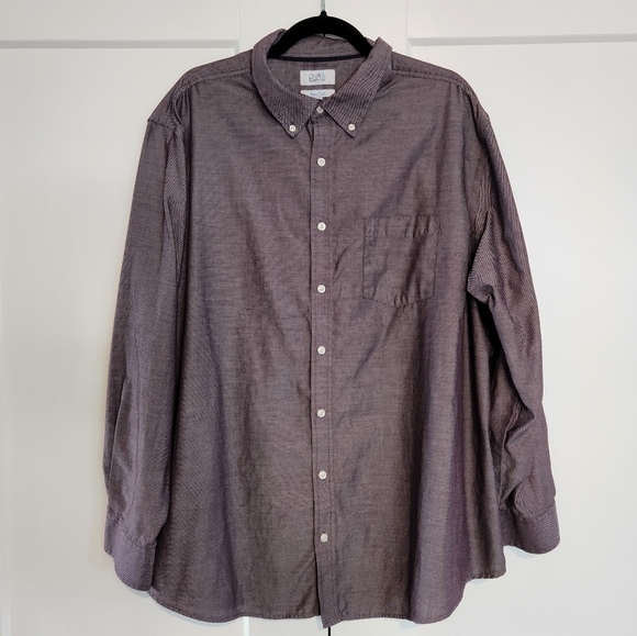 🍉 Croft & Barrow Mens Dress Shirt 2XB - Picture 2 of 4